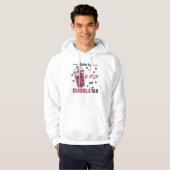 Fueled By K-Pop And Bubble Tea Kawaii Boba Tea Hoodie (Vorne ganz)