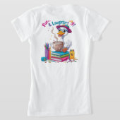 Fueled by Learning GooseTshirt– Back to School Fun T-Shirt (AblageHinten)