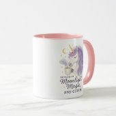 Fueled by Moonlight, Magic, and Coffee – Mystical Tasse (VorderseiteRechts)