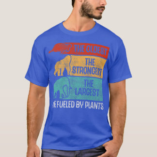 Fueled by Pflanzgut Turtle Gorilla Elephant Vegan  T-Shirt