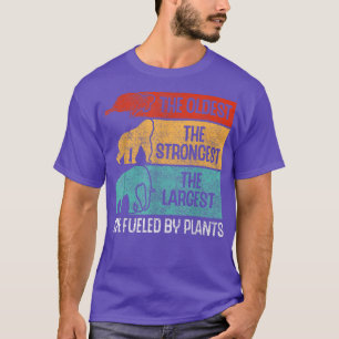 Fueled by Pflanzgut Turtle Gorilla Elephant Vegan T-Shirt