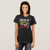 Fueled By Theatre And Coffee   Broadway Performer T-Shirt (Vorne ganz)