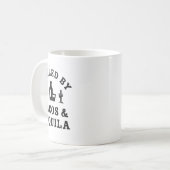 Fueled Funny Cinco De Mayo Party Kaffeetasse (Vorderseite Links)