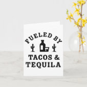 Fueled Funny Cinco De Mayo Party Karte (Gelbe Blume)