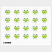FuelFrog Round-Aufkleber Runder Aufkleber (Blatt)