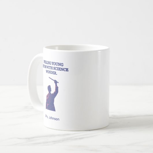 Fueling Young Minds With Science Wonder Educator Kaffeetasse (Vorderseite Links)