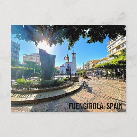 Fuengirola Spanien Reisen Foto Postkarte (Vorderseite)