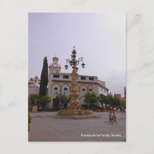 Fuente de la Farola, Sevilla Postkarte