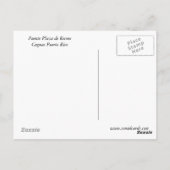 Fuente Plaza de Caguas Postkarte (Rückseite)