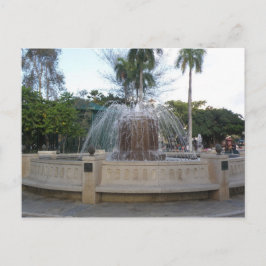 Fuente Plaza de Caguas Postkarte