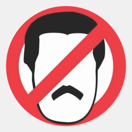 Fuera Maduro Runder Aufkleber (Vorderseite)