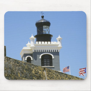 Fuerte San Felipe del Morro grau-befestigt Mousepad