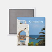 Fuerteventura Küsten Reise Kunst Magnet (Vorderseite/Rückseite)