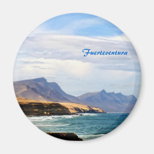 Fuerteventura Ozeanküste Reise Kunst Magnet