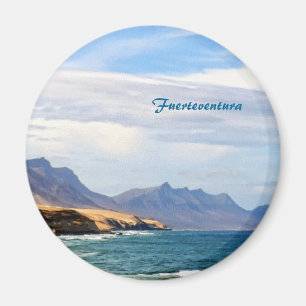 Fuerteventura Ozeanküste Reise Kunst Magnet