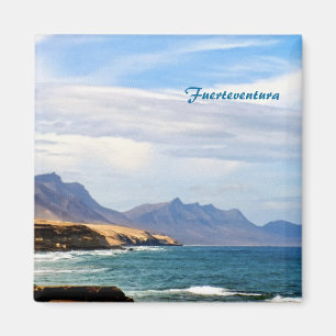 Fuerteventura Ozeanküste Reise Kunst Magnet