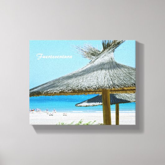 Fuerteventura Wrapped Canvas Leinwanddruck (Vorderseite)