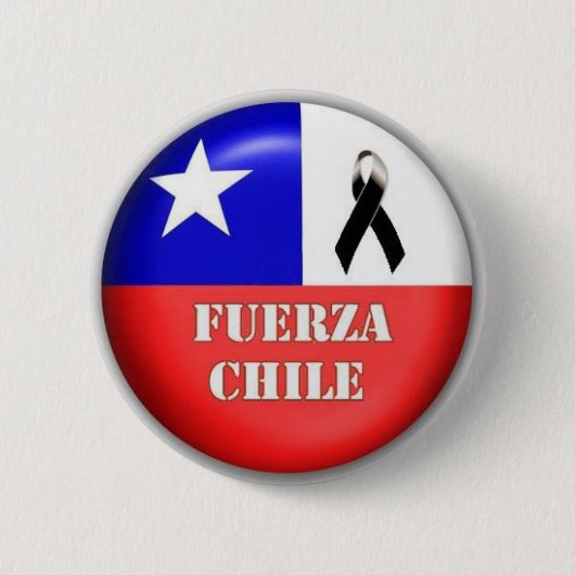 Fuerza Chile - 2010 Button (Vorderseite)