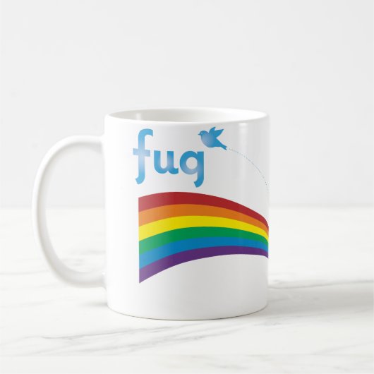 FUG RegenbogenSwash Kaffeetasse (Links)