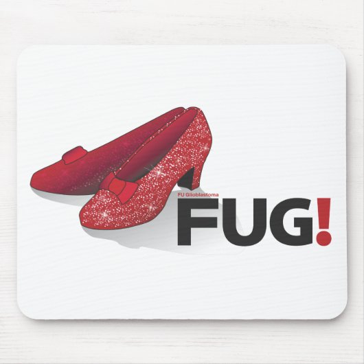 FUG Rubin-Pantoffel Mousepad (Vorne)