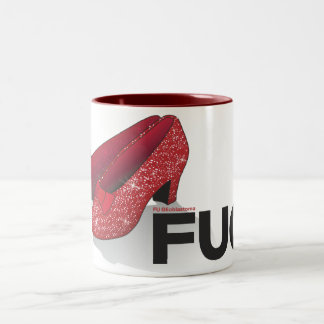 FUG Rubin-Pantoffel Zweifarbige Tasse