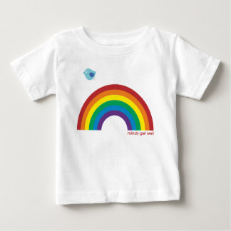FUG scherzt Regenbogen-Vogel Baby T-shirt