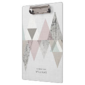 Füge Deinen Namen hinzu | Amuse II | Geometrisch m Klemmbrett (Links)