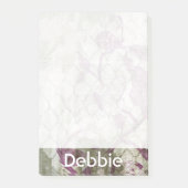 Füge Deinen Namen hinzu | Arabesque Butterfisch IV Post-it Klebezettel (Vorderseite)