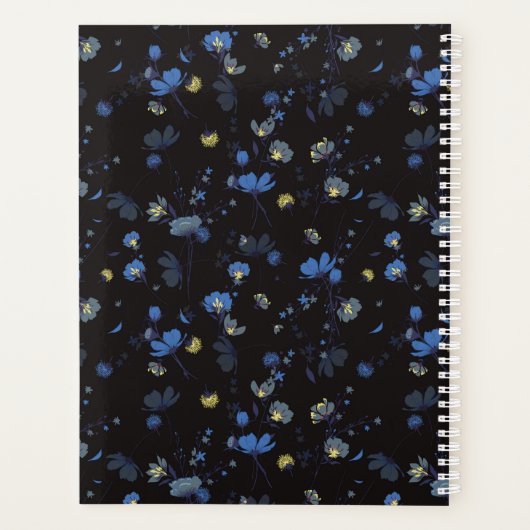 Füge Deinen Namen hinzu | Blasenmuster Planer (Rückseite)