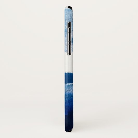 Füge Deinen Namen hinzu | Blue Amore II Case-Mate iPhone Hülle (Hinten/Links)