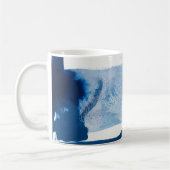 Füge Deinen Namen hinzu | Blue Amore II Kaffeetasse (Links)