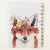 Füge Deinen Namen hinzu | Blume Crown Forester Fox Planer (Rückseite)