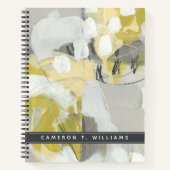 Füge Deinen Namen hinzu | Citron Mist Notizblock (Vorderseite)