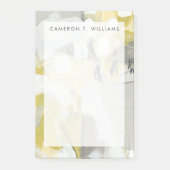 Füge Deinen Namen hinzu | Citron Mist Post-it Klebezettel (Vorderseite)