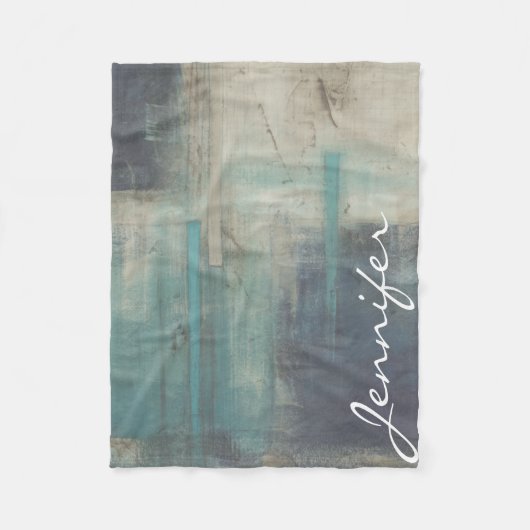 Füge Deinen Namen hinzu | Crossfade I Fleecedecke (Vorderseite)