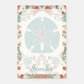 Füge Deinen Namen hinzu | Damast an der Küste II Post-it Klebezettel (Vorderseite)