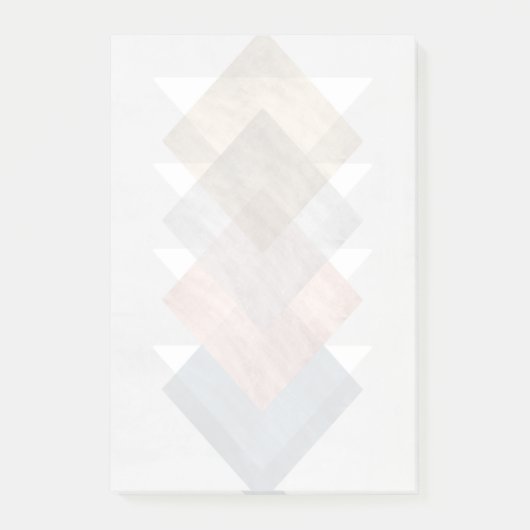 Füge Deinen Namen hinzu | Diamond Align I Post-it Klebezettel (Vorderseite)