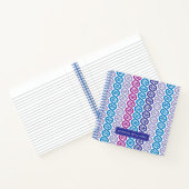 Füge Deinen Namen hinzu | DNA-Muster Notizblock (Innenseite)