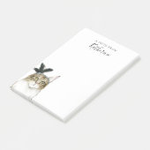 Füge Deinen Namen hinzu | Downton Cat Post-it Klebezettel (angewinkelt)