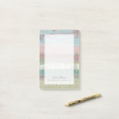 Füge Deinen Namen hinzu | Dusted Horizon Post-it Klebezettel (Auf Schreibtisch)