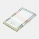 Füge Deinen Namen hinzu | Dusted Horizon Post-it Klebezettel (angewinkelt)