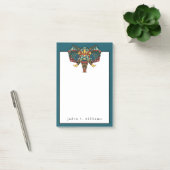 Füge Deinen Namen hinzu | Ethnisch Inspiriert Elef Post-it Klebezettel (Büro)