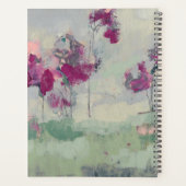 Füge Deinen Namen hinzu | Fuchsia Treeline Planer (Rückseite)