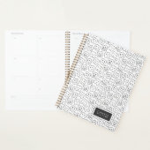 Füge Deinen Namen hinzu | Happy Teeth Pattern Planer (Anzeige)