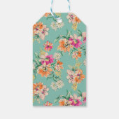 Füge Deinen Namen hinzu | Helles Muster für die Bl Geschenkanhänger (Rückseite)