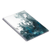 Füge Deinen Namen hinzu | Indigo Tempest Notizblock (Rechte Seite)