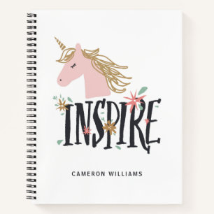 Füge Deinen Namen hinzu   Inspiriert   Gold Mane  Notizblock