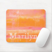 Füge Deinen Namen hinzu | Karibischer Himmel Mousepad (Mit Mouse)