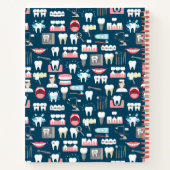 Füge Deinen Namen hinzu | Klinische Zahnarztpraxis Notizblock (Rückseite)