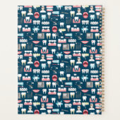 Füge Deinen Namen hinzu | Klinische Zahnarztpraxis Planer (Rückseite)